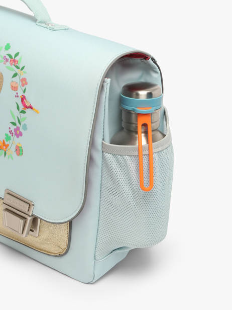 Boekentas 2 Compartimenten Jeune premier Blauw classics C ander zicht 5