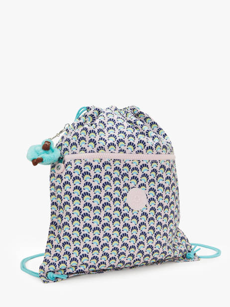 Sporttas Supertaboo Kipling Veelkleurig back to school KI5637 ander zicht 2