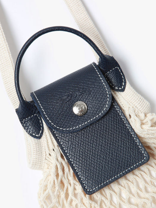 Longchamp Le pliage filet poche Cross body tas Blauw