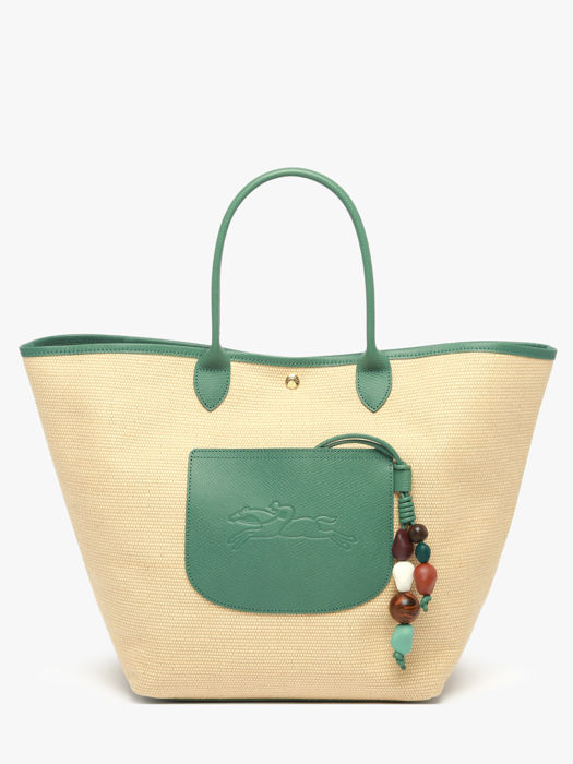 Longchamp Le panier pliage perles Schoudertas Groen