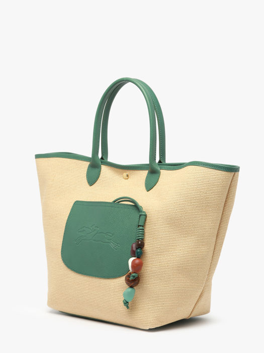 Longchamp Le panier pliage perles Schoudertas Groen