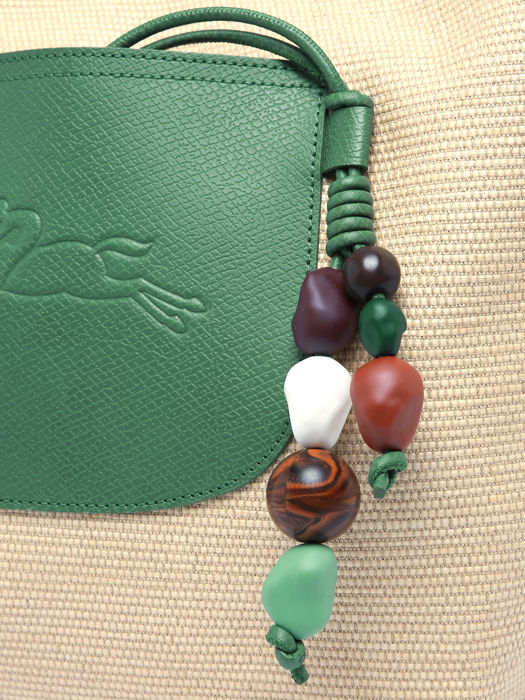 Longchamp Le panier pliage perles Schoudertas Groen