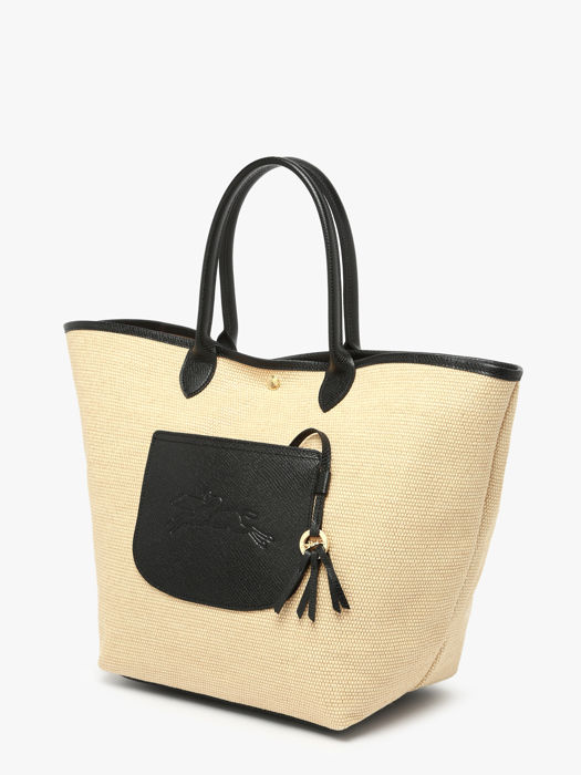 Longchamp New le panier pliage Besace Noir