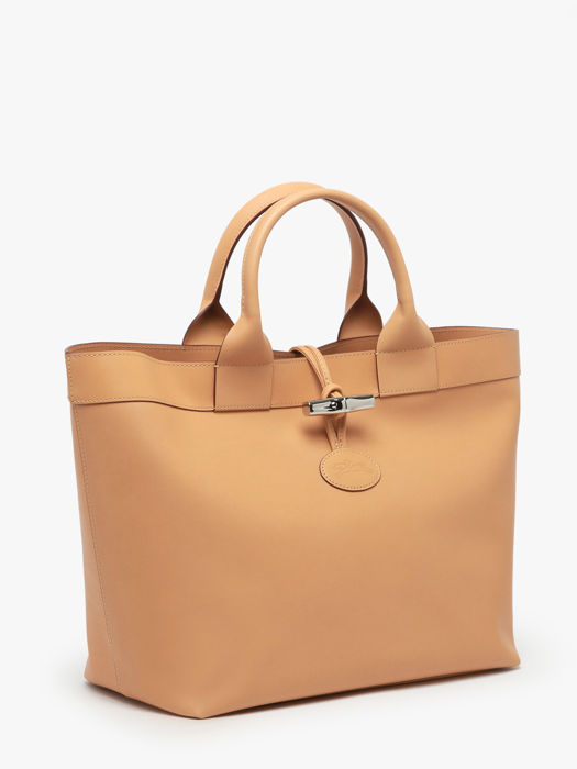 Longchamp Essential toile Besace Marron