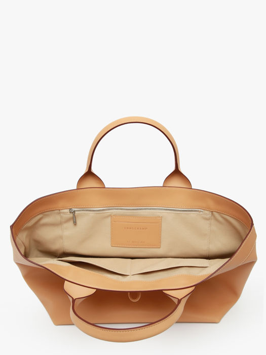 Longchamp Essential toile Besace Marron