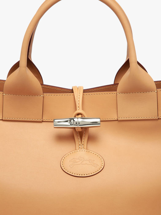 Longchamp Essential toile Besace Marron