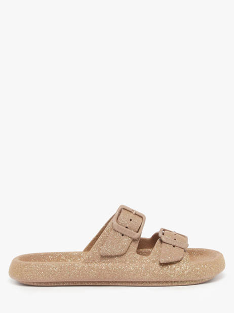 Claquettes Cacatoes Marron women JESSYGLI