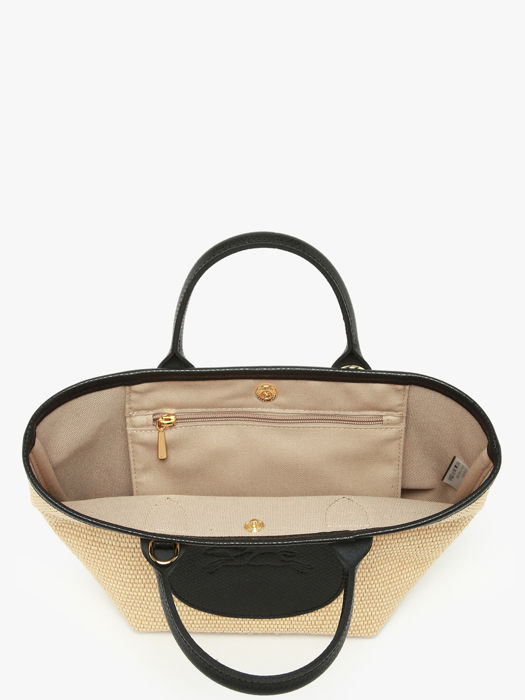 Longchamp New le panier pliage Sac porté travers Noir