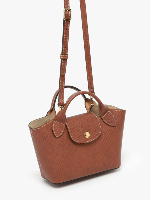 Longchamp Epure Sac porté travers Marron