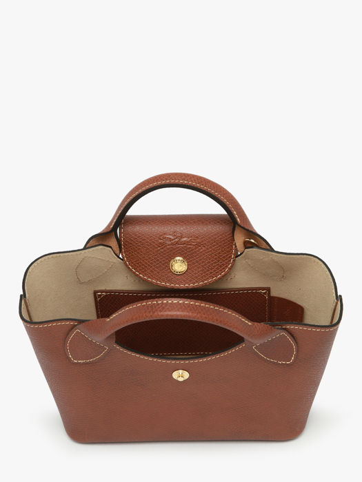 Longchamp Epure Sac porté travers Marron