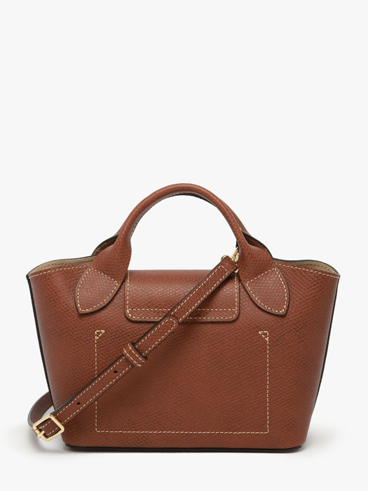 Longchamp Epure Sac porté travers Marron