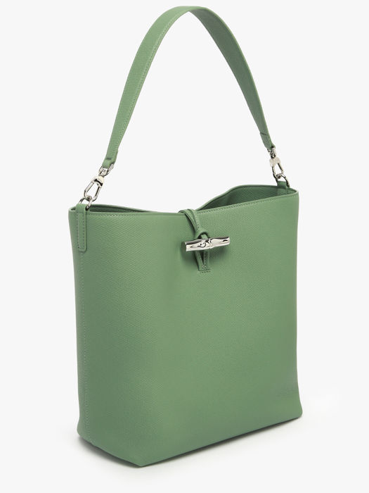 Longchamp Le roseau Schoudertas Groen