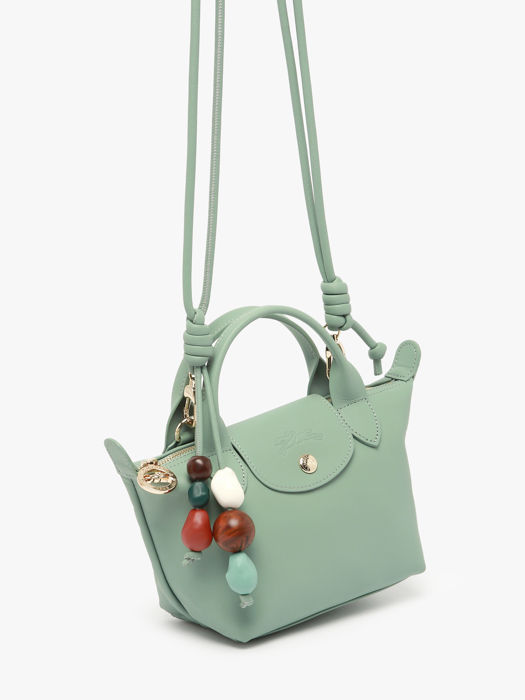 Longchamp Le pliage xtra perles Sac porté main Bleu