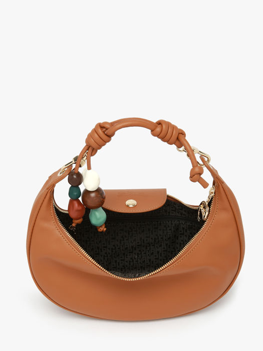 Longchamp Le pliage xtra perles Besace Marron