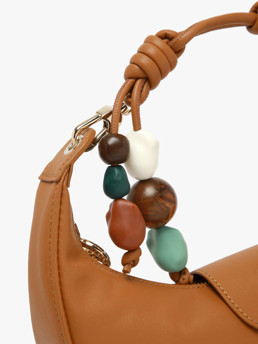 Longchamp Le pliage xtra perles Besace Marron