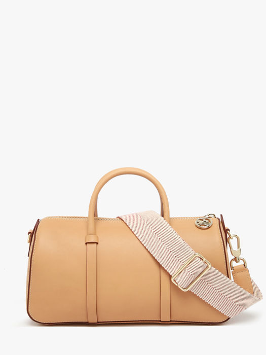 Longchamp Daylong chevron Handtas Bruin