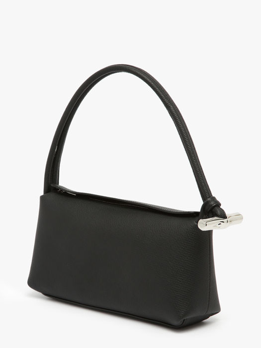 Longchamp Le roseau Schoudertas Zwart