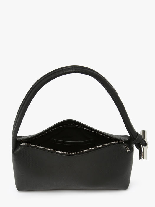 Longchamp Le roseau Schoudertas Zwart