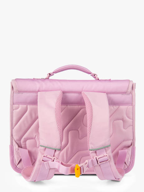 Boekentas 2 Compartimenten Stones and bones Roze girls G ander zicht 4