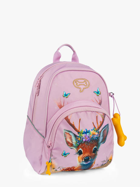 Mini Rugzak Laurel Girls Stones and bones Roze girls G ander zicht 2