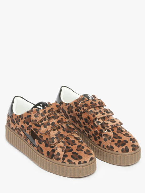 Sneakers Vanessa wu Bruin women BK2802LP ander zicht 1