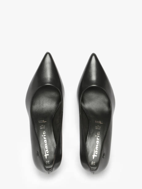 Pumps Met Hak Uit Leder Tamaris Zwart women 43 ander zicht 3