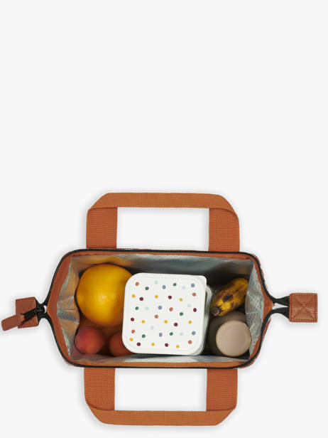 Sac Gouter Cabaia Marron lunch LUNCHBAG vue secondaire 1
