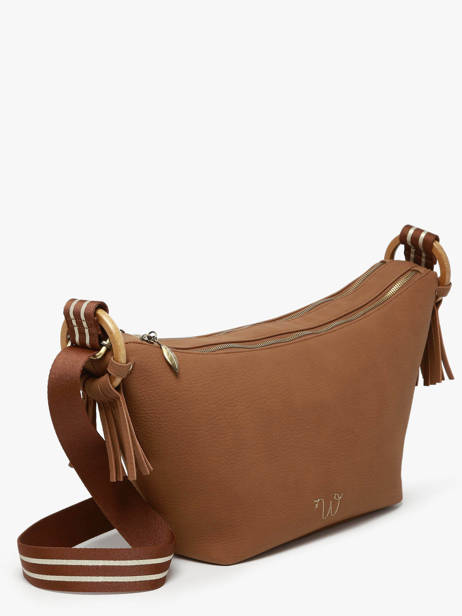 Cross Body Tas Camomille Woomen Bruin camomille WCAO03 ander zicht 2