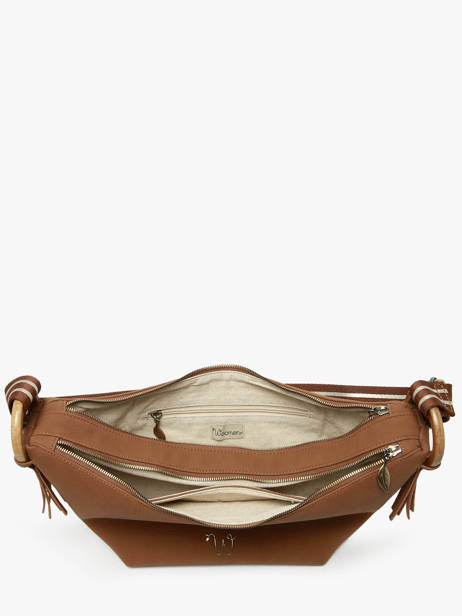 Cross Body Tas Camomille Woomen Bruin camomille WCAO03 ander zicht 3
