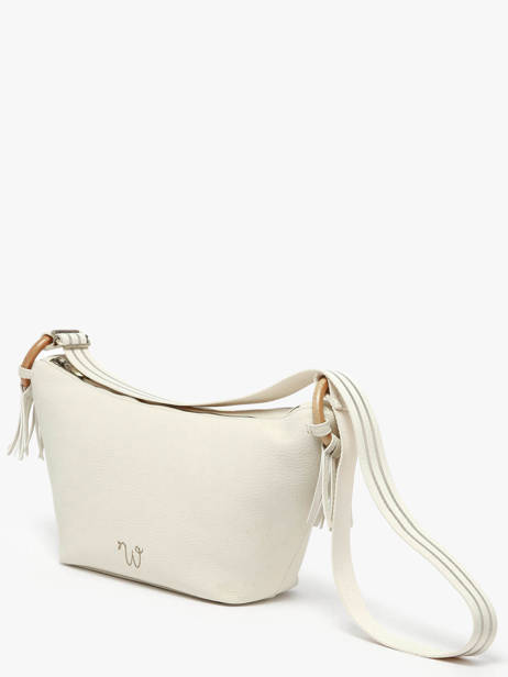 Cross Body Tas Camomille Woomen Beige camomille WCAO03 ander zicht 2