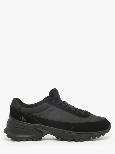 Sneakers Uit Leder Calvin klein jeans Zwart men YM01292