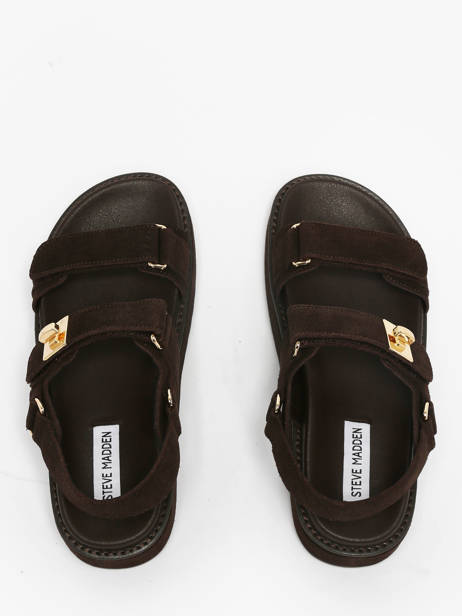 Sandales Bigmona En Cuir Steve madden Marron accessoires 11003034 vue secondaire 3
