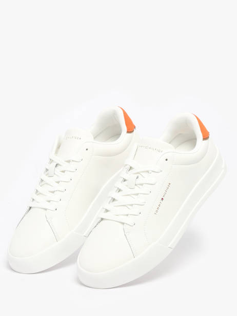 Sneakers Uit Leder Tommy hilfiger Wit men 53670K6 ander zicht 1