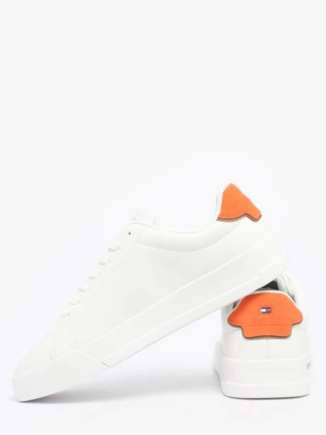 Sneakers Uit Leder Tommy hilfiger Wit men 53670K6 ander zicht 2