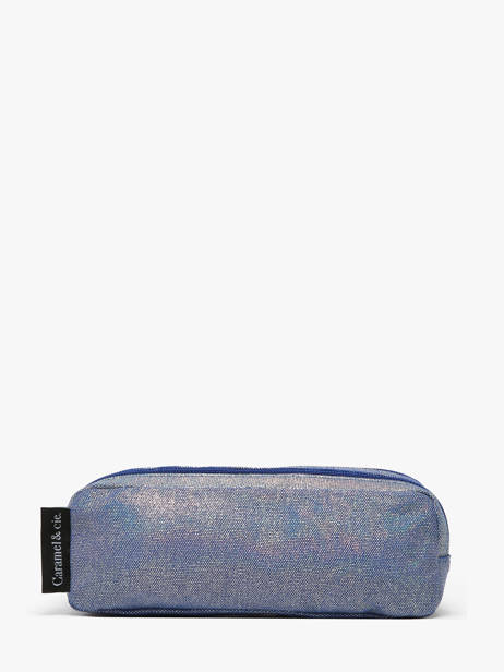 Pennenzak 2 Compartimenten Caramel et cie Blauw boheme FI