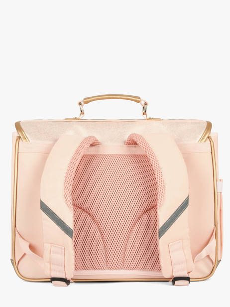 Cartable 2 Compartiments Caramel et cie Rose boheme FI vue secondaire 4