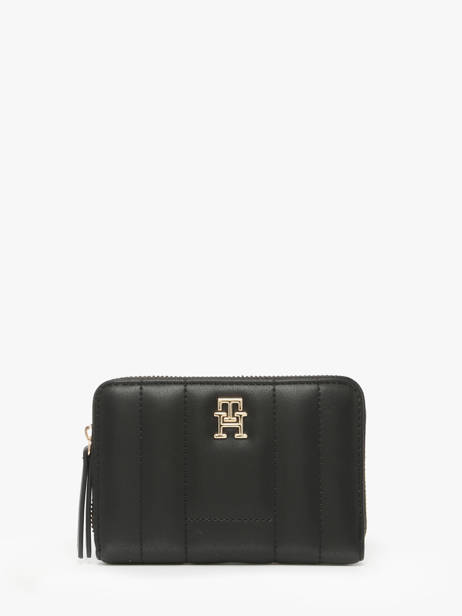 Portefeuille Tommy hilfiger Noir th feminine  AW17476