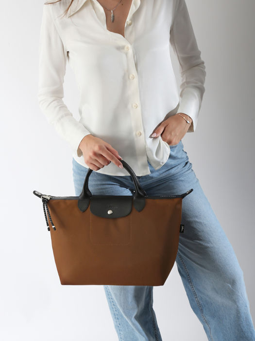 Longchamp Le pliage energy Sac porté main Marron