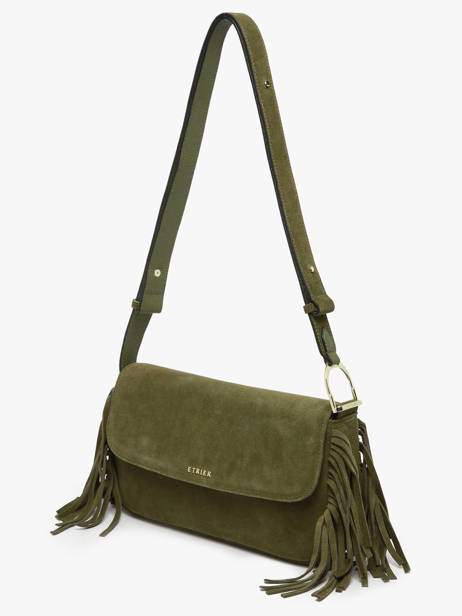 Sac Porté épaule Country Cuir Etrier Vert country ECOU145M vue secondaire 3
