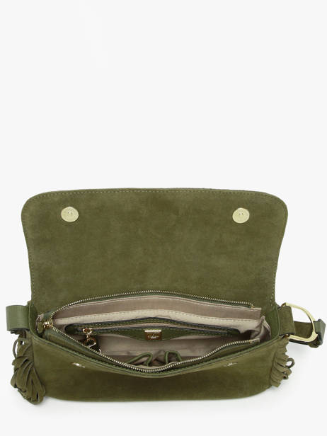 Sac Porté épaule Country Cuir Etrier Vert country ECOU145M vue secondaire 5