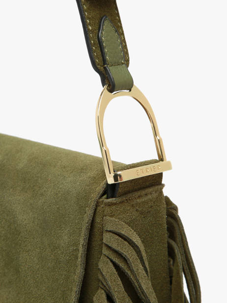 Sac Porté épaule Country Cuir Etrier Vert country ECOU145M vue secondaire 4