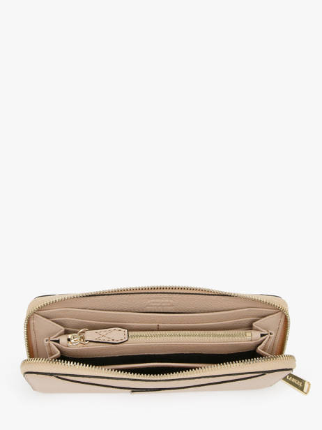 Portefeuille Cuir Lancel Beige enveloppe A13711 vue secondaire 1