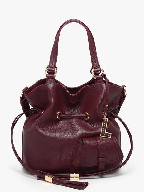 Sac Seau M Premier Flirt Cuir Lancel Violet premier flirt A10110 vue secondaire 1