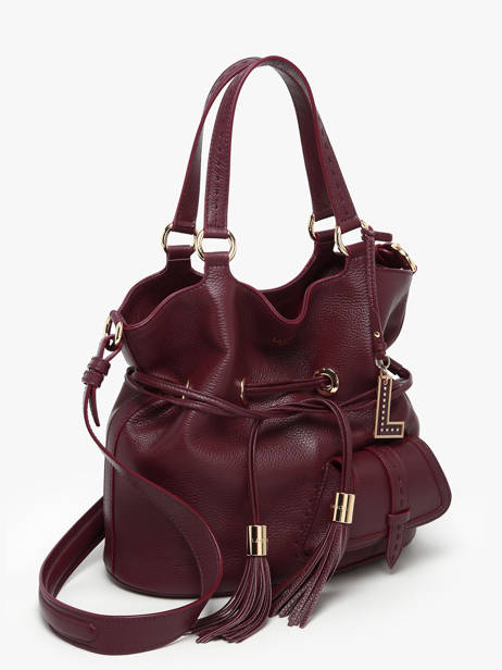 Sac Seau M Premier Flirt Cuir Lancel Violet premier flirt A10110 vue secondaire 2