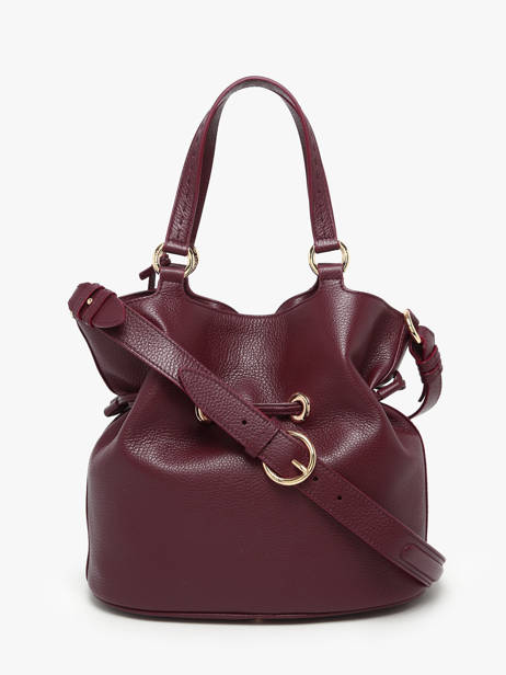Sac Seau M Premier Flirt Cuir Lancel Violet premier flirt A10110 vue secondaire 4