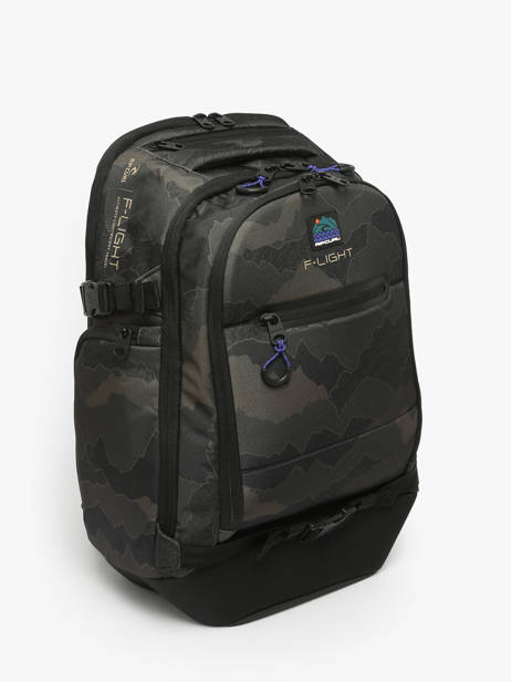 Sac à Dos 2 Compartiments Rip curl Noir camo 16MMBA vue secondaire 1