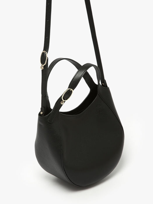 Longchamp Le foulonné Sac porté main Noir