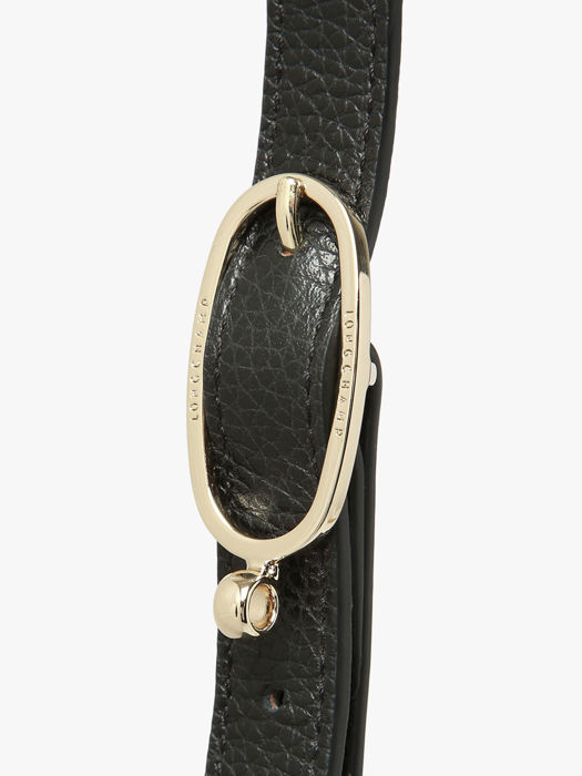 Longchamp Le foulonné Cross body tas Zwart