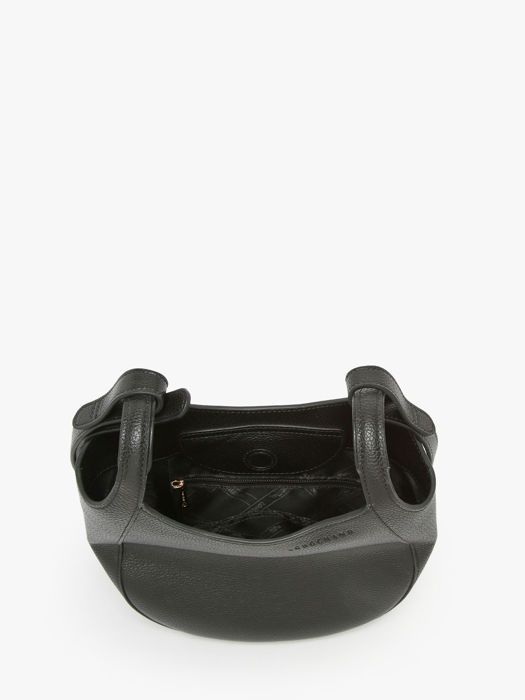 Longchamp Le foulonné Cross body tas Zwart