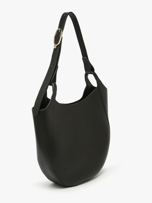 Longchamp Le foulonné Besace Noir